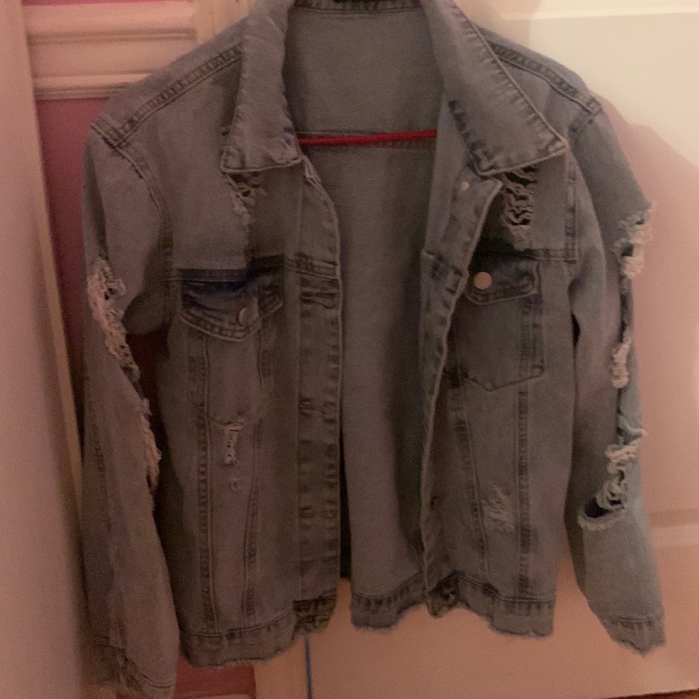 Ripped Jean jacket
